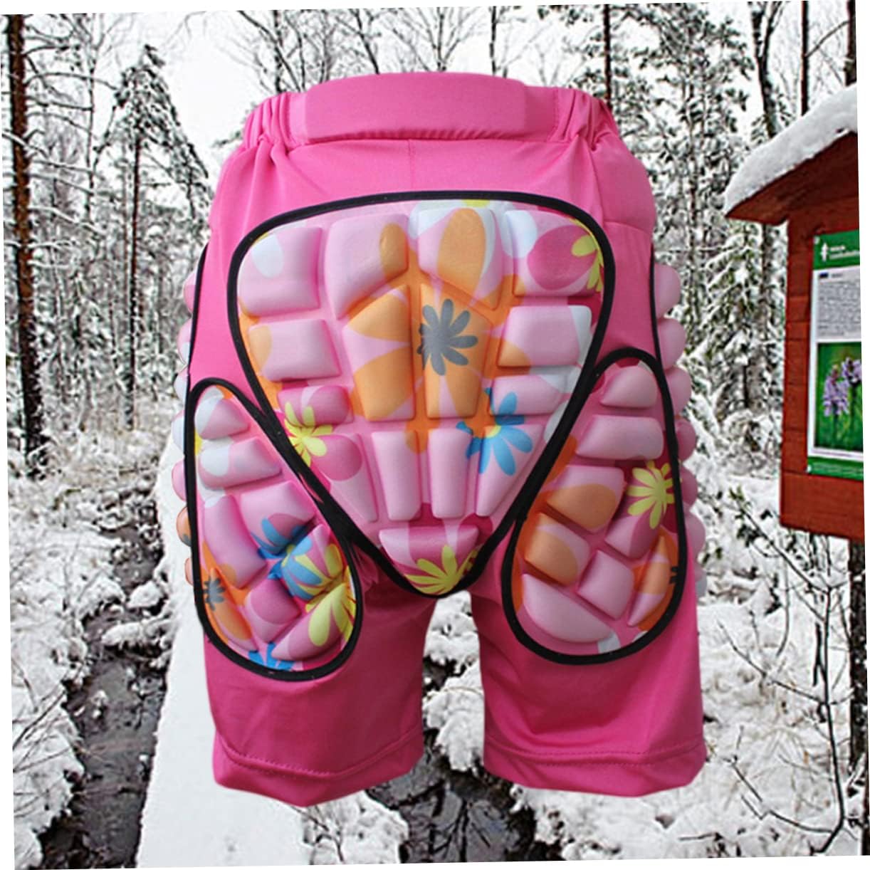 Butt Pad Hip Pad Short for Roller Skating Boys and Girls Protective Hip Pants Size Xs