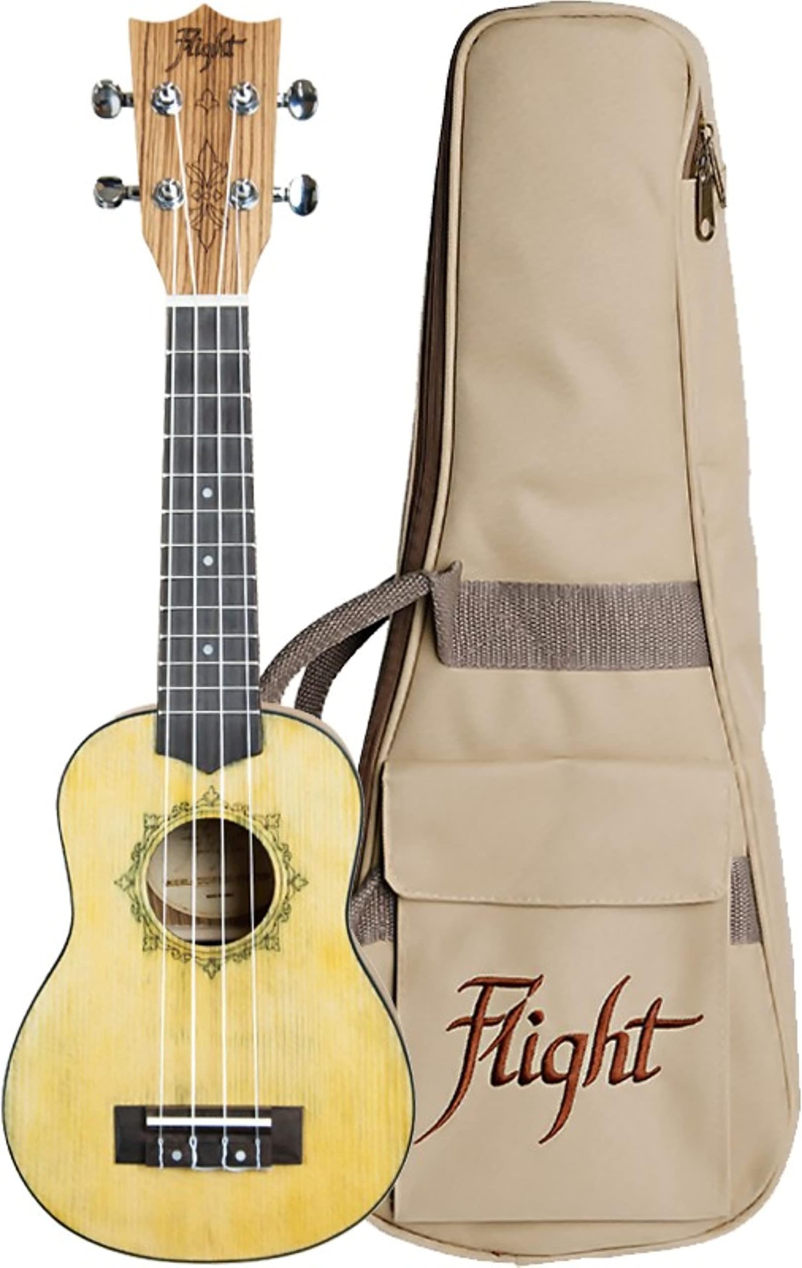 Flight DUS330 Soprano Ukulele - Relic