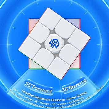 GAN 356 RS2 3x3x3 Speed Magic Cube GAN 356 R S 2 3x3 Magic Cube Gans 3 by 3 Educational GAN356 RS 2 Speed Puzzle