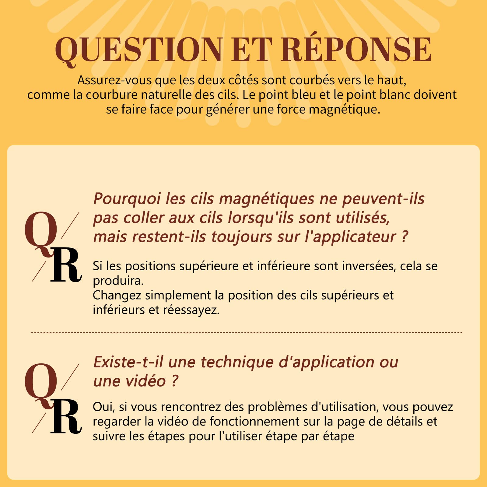 Faux Cils Magnetique, Cils Magnetique Naturel Réutilisables avec Applicateur, Aucune Colle Nécessaire QUEWEL Faux Cils Magnetique facile à porter et à enlever avec instructions (K-04)