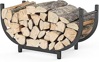 Firewood Rack Outdoor 30in,Indoor Firewood Storage and Firewood Rustproo...