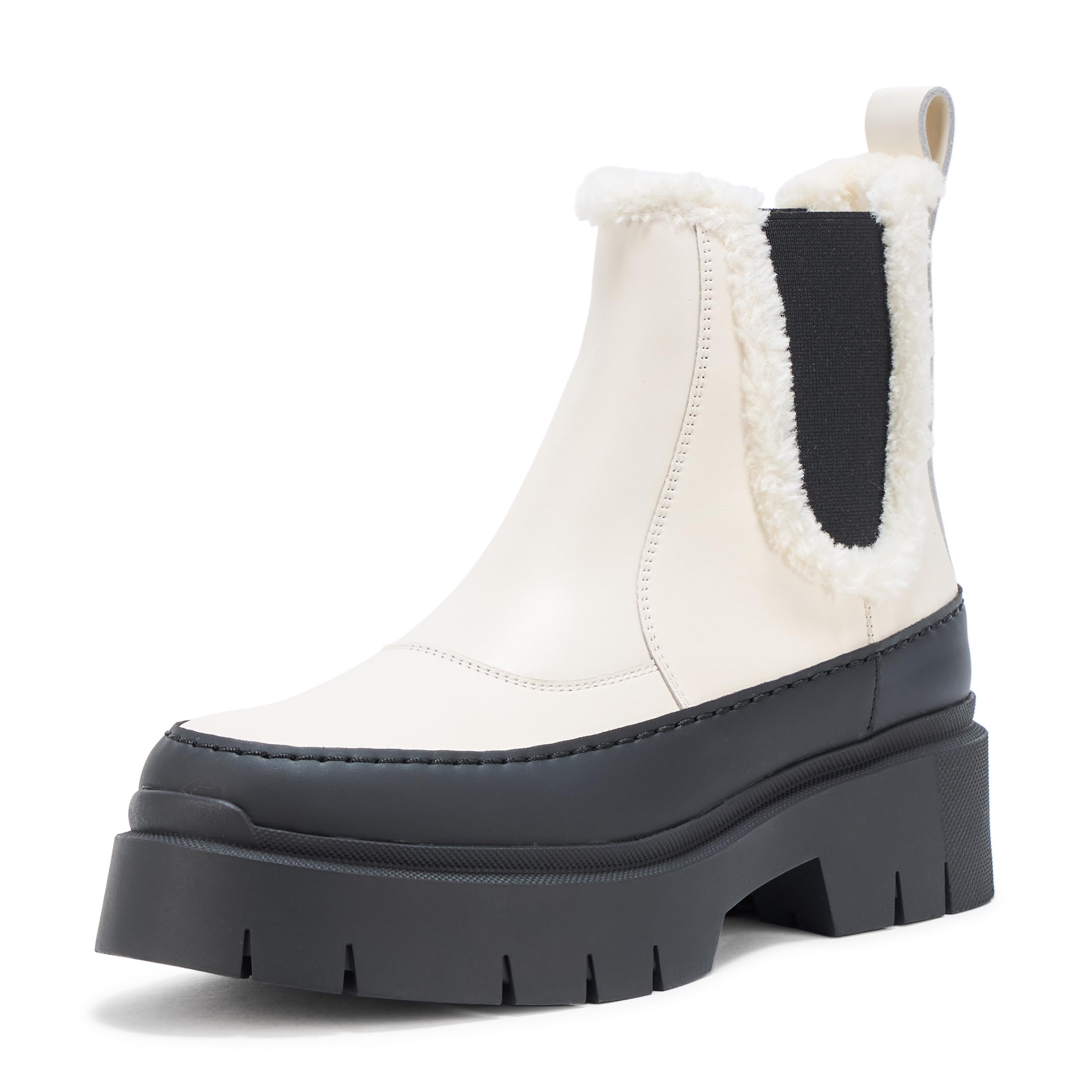 

                                                    HUGO, Kris Fur Lined Pull On Chelsea Boot, Gardeni