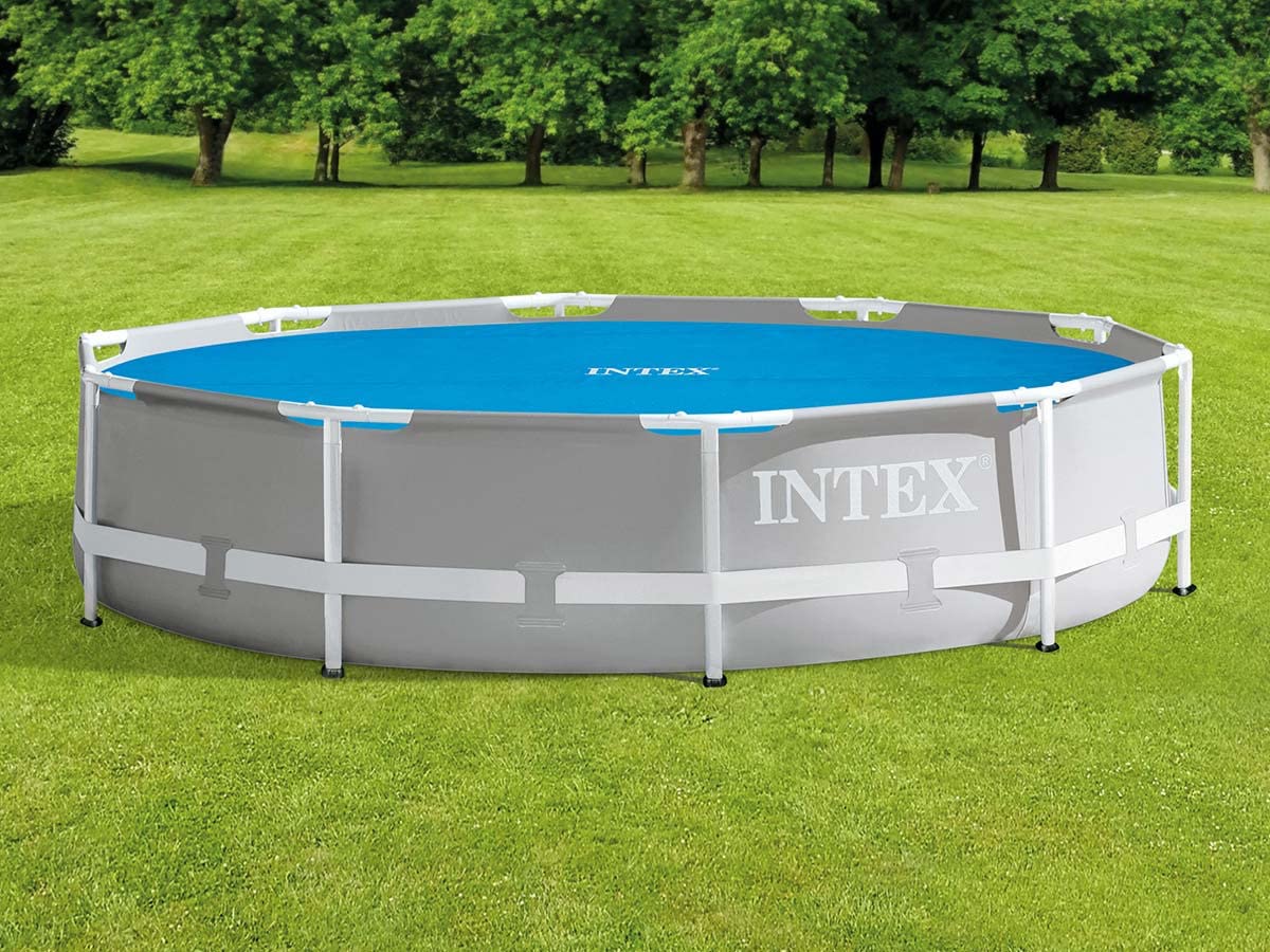 Intex bâche a bulles diam 4,48m pour piscine diam 4,57m