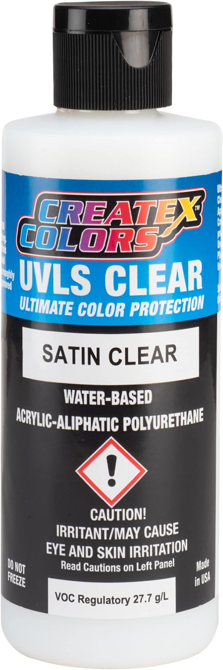 Airbrush Paint UVLS Satin Clear, 4 Oz (4051-04)