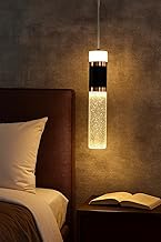 FILLISKA® 3 in1 Colour Changing LED Luxurious Hanging/Pendant Light (BlackGold Crystal-MX126)