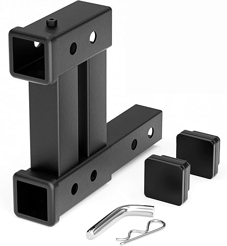 Miniatura 11 de Enganche de remolque de 5 cm, para Jeep Wrangler Kit de enganche de remolque Compatible con 2018 2019 2020 2021 2022 2023 2024 JL JLU Receptor de