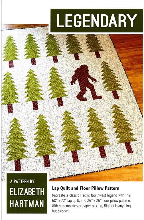 Amazon.com: Elizabeth Hartman Ptrn EH Legendary Pattern : Arts, Crafts ...