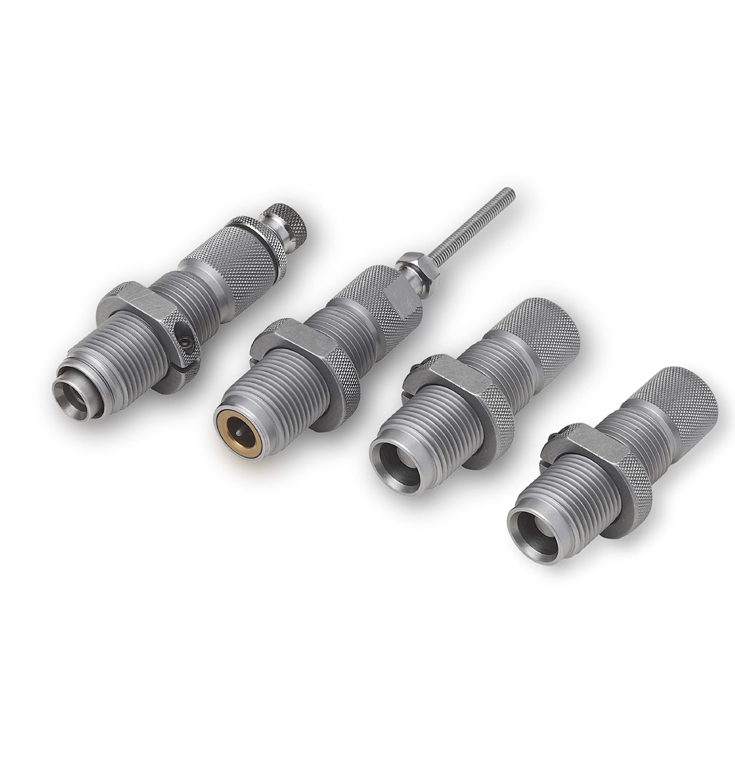 Hornady Custom Grade New Dimension 4-Die Set, 350 Legend (.335) (546401) - Caliber Specific Reloading Equipment for Handloaders with Full Length Sizer Die, Seating Die, Sure-Loc Rings, & Storage Box