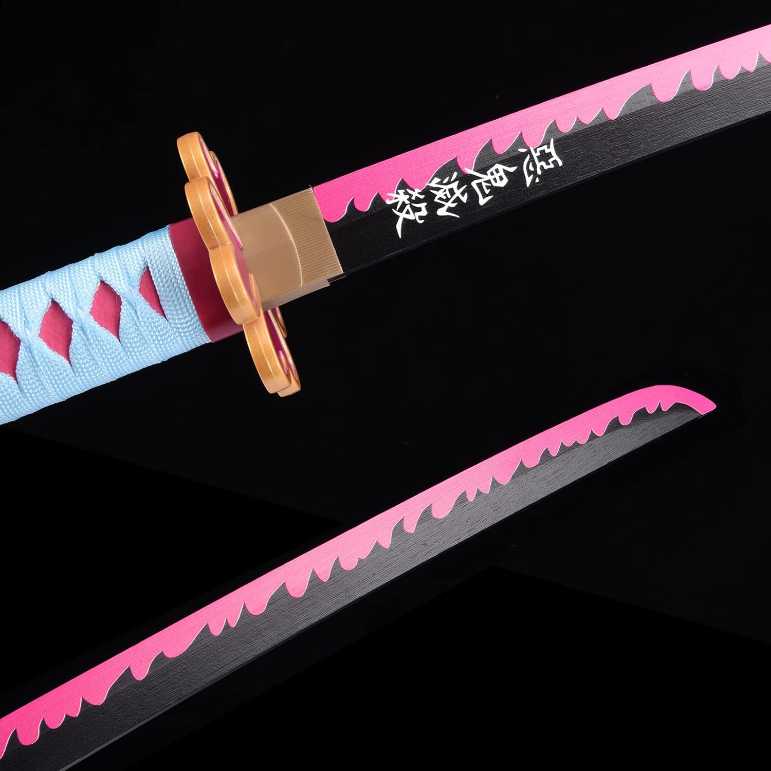 ziqing Demon Katana Sword Cosplay Sword Handmade Katana 31 inch with Multiple Styles to Choose from