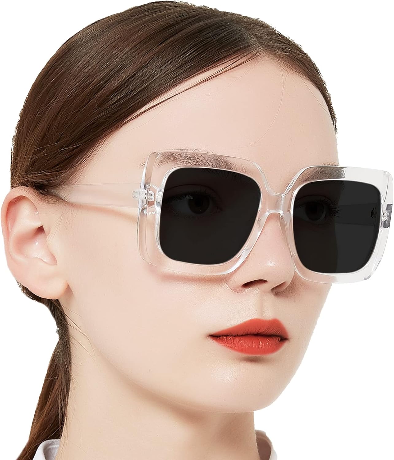 OCCI CHIARI Bifocal Sunglasses Women's Reading GLasses Oversized Sunglass Readers 2.5 UV Protection Outdoor 1.0 1.5 2.0 2.5 3.0 3.5 Big Large Frame