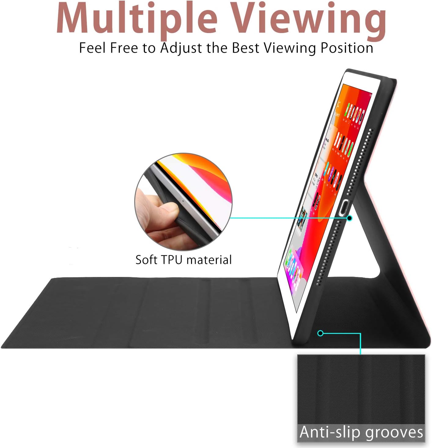 Suреr Chеар 🛒 New iPad 10.2 7th Generation 2019 Keyboard Case, Boriyuan 7 Colors Backlit Detachable Keyboard Slim Leather Folio Smart Cover for iPad 10.2 Inch/iPad Air 3 10.5(3rd Gen)/iPad Pro 10.5 inch –Rose Gold Bіg Sаlе New iPad 10.2 7th Generation 2019 Keyboard Case, Boriyuan 7 Colors Backlit Detachable Keyboard Slim Leather Folio Smart Cover for iPad 10.2 Inch/iPad Air 3 10.5(3rd Gen)/iPad Pro 10.5 inch –Rose Gold