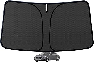A6 Customized Windshield Sun Shade for 2019-2025 2026 A6 Front Window Sunshade Visor Protector Foldable Blocks UV Rays Keep Car Cooler Accessories