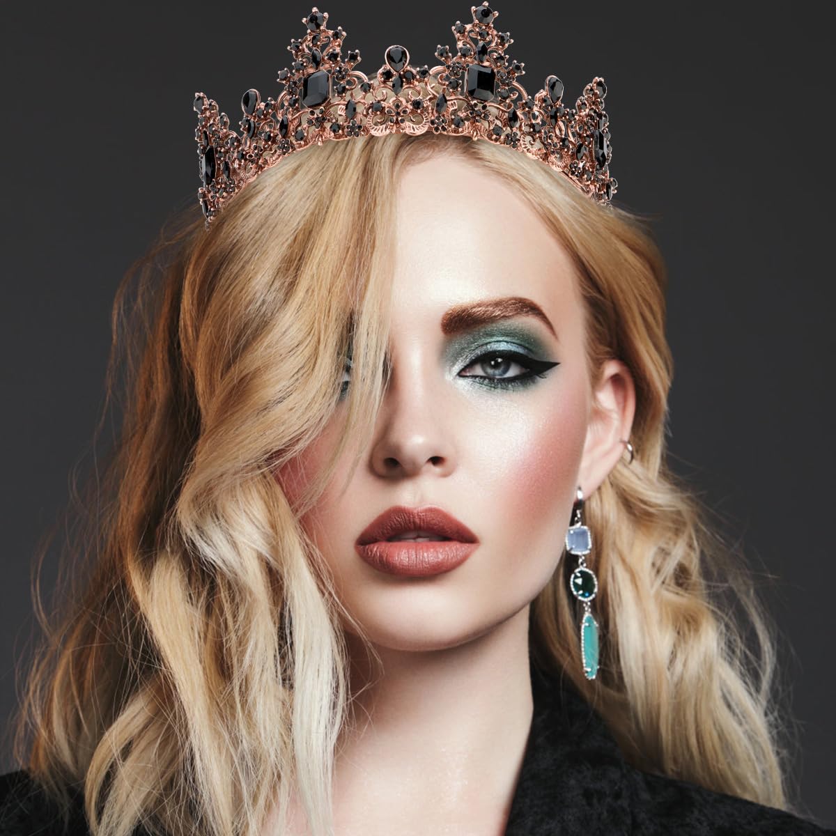 Halloween Tiaras For Girls Princess Crown Crystal Tiara For Little |  Desertcart Seychelles, image size:1200x1200