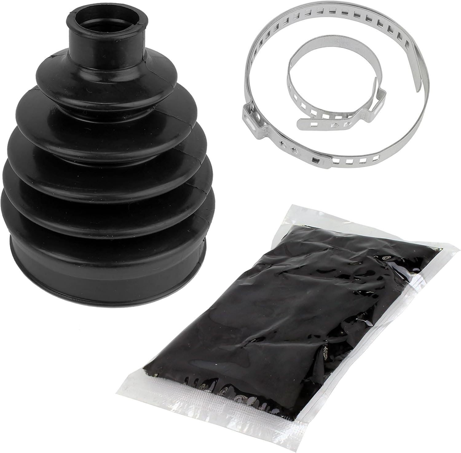 Caltric Front Axle Outer CV Boot Compatible with Yamaha YXZ1000R YXZ1000Y EPS 2016 2017 2018 2019 2020 2021