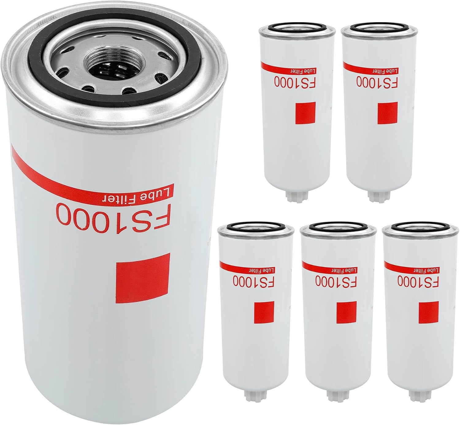 2 Pack FS1000 Fuel Filter Water Separator Compatible With Cummins ISM11 N14 C15 C16 ISL9 Diesel Engine Freightliner Kenworth Peterbilt Trucks Replaces 3329289, 2568753, 4377880
