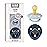 BIBS Pacifiers Colour Collection | Natural Rubber Baby Pacifier | Set of 2 BPA-Free Soothers | Made in Denmark | 6+ Months (Pack of 2) | Dusty Blue/Steel Blue