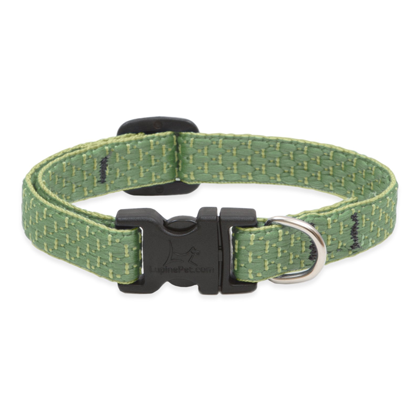 Eco 1/2" Moss 8-12" Adjustable Collar for Small Dogs