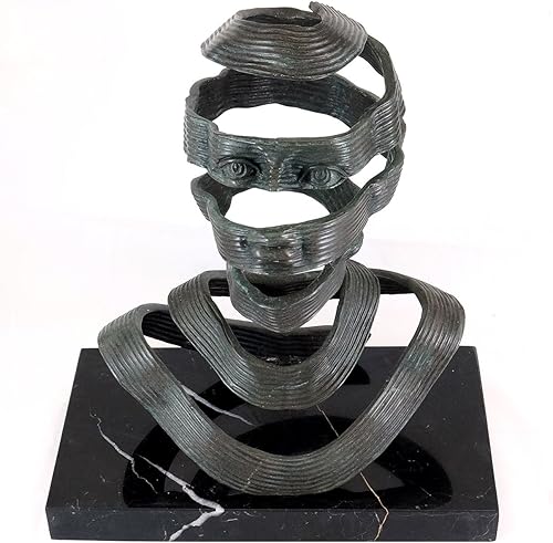 Miniatura 5 de Kunst & Ambiente - Arte Contemporáneo Escultura de Bronce - El Camino de la Cara - Firmado por Milo - Estatuas en Venta - Figura decorativa - Figura