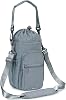 Sportsnew Insulated Water Bottle Carrier with Shoulder Strap - Sling Bag 1L with Phone Pocket - Blue