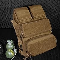 Amazon.com: KRYDEX Tactical Modular Zip On Backpack for Vest JPC2