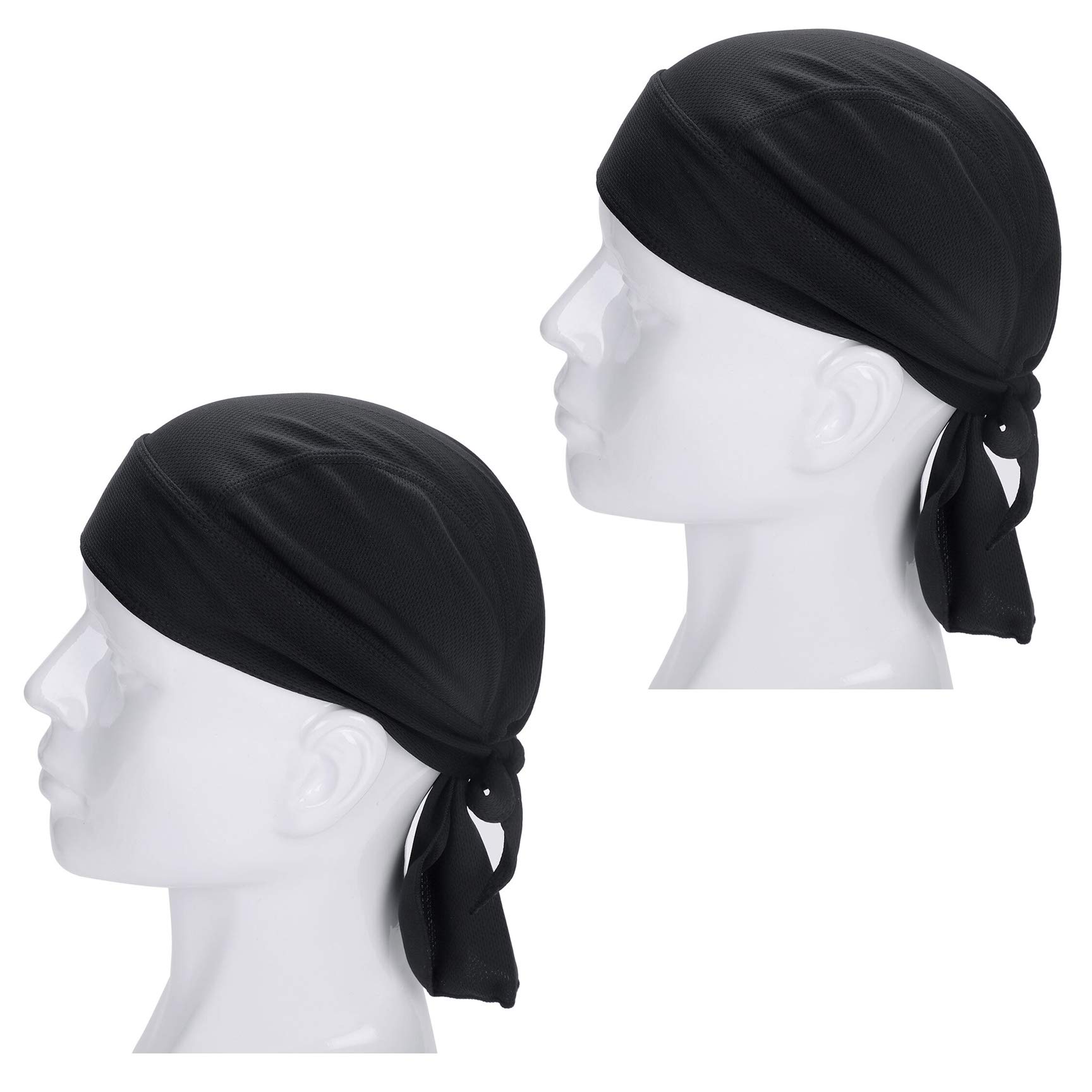 Bandana de Cyclisme équitation Respirant Foulard de Velo Moto séchage Rapide Turban de Protection Solaire Anti-UV Bandeau de Sports de Plein air Absorbant Pirate Foulard Echarpe Unisexe