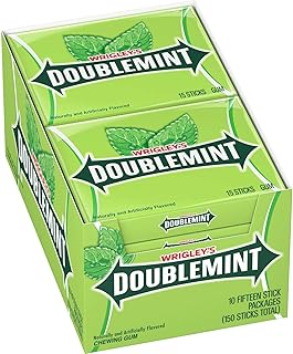 Wrigley's™ Doublemint® Gum - [2] 10 Ct. - 15 Stick Packs