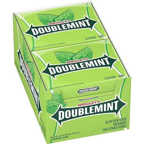 Miniatura 1 de Wrigleys Doublemint Gum - 2 10 Ct - 15 Stick Packs