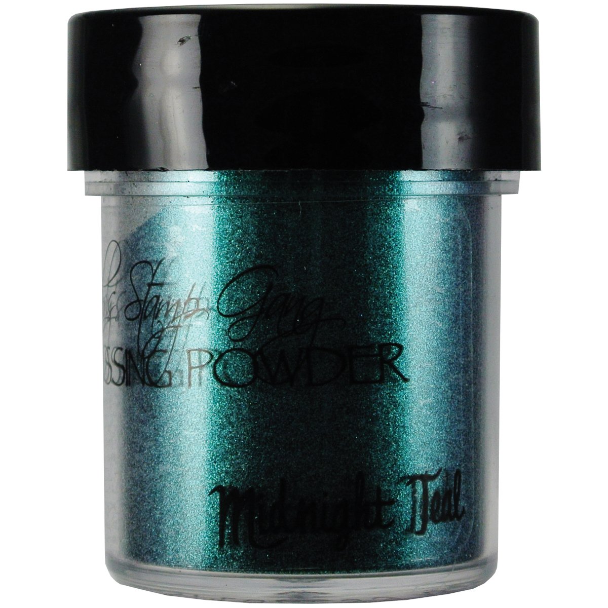 Lindy's Stamp Gang 2-Tone Embossing Powder, 0.5-Ounce, Midnight Teal Obsidian
