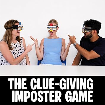 Lucky Egg Sus Specs - The Clueless Clue-Giving Imposter Game, Family Social Deduction Board Game, Ages 12+, 3-5 Players by Creators of Grab the Mic and Sorry What