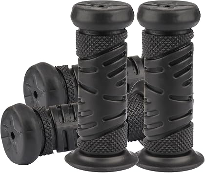 Gladder 2-Pair Kids Bike Handlebar Grips Bicycle Rubber Handle Grips Universal for Boys Girls Balance Bike 12-20 Inch Bicycle