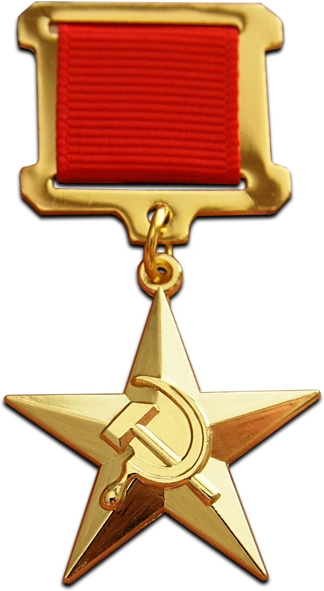 Trikoty Hero of the Socialist Labour Star Highest Soviet Medal Award Reproduction Commemorative World War 2