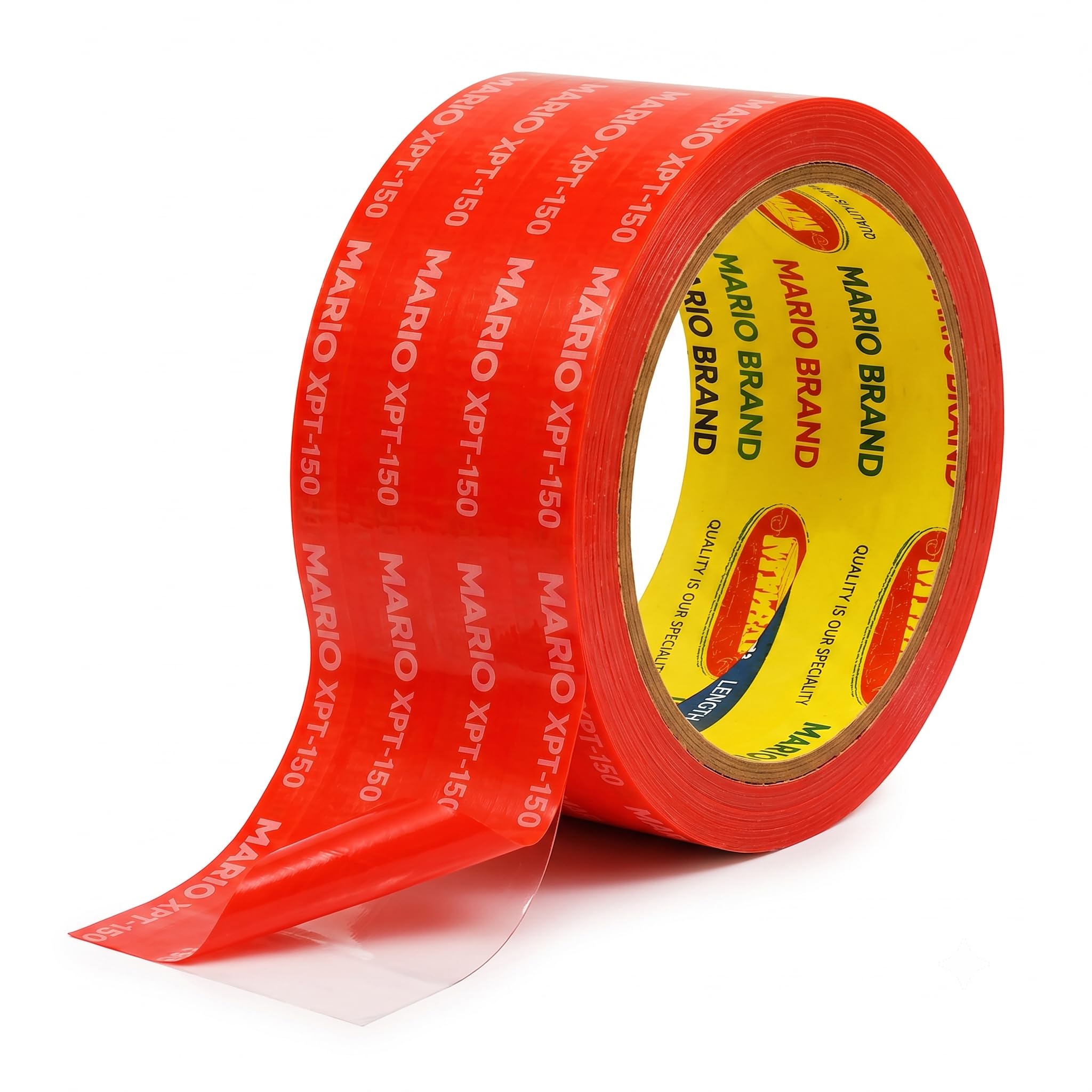 Mario Red Polyester Double Sided Tape 48mm x 25m | High Tack Heat Resistant Mounting Tape for Automotive, Sign Boards, LED Panels, Electronics & General Bonding-image-19