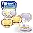 Philips Avent Ultra Air Pacifiers - Orthodontic Design, for Babies 0-6 Months, Soft Silicone Symmetrical Nipple, BPA-Free, 2 Sterilizing Cases, 4 Pack, SCF087/20