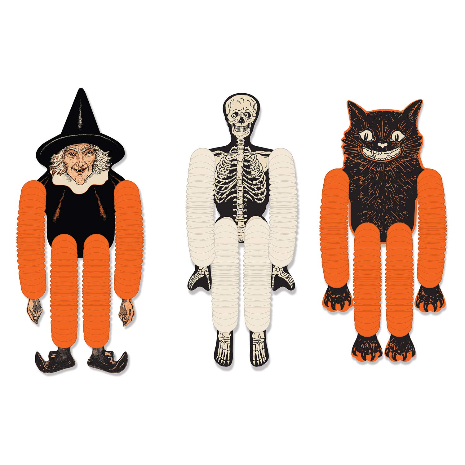 Beistle Vintage Halloween Tissue Decorations