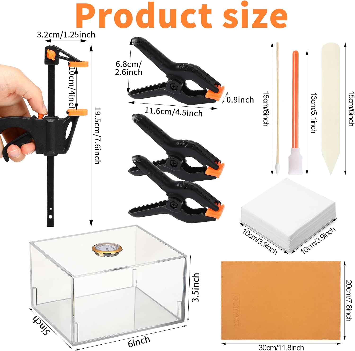 Didaey 539 Pcs Card Flattening Tool Kit Trading Card Repair Accessory Grading Cleaning Kit for Collectors Collectible Cleaning Protect Fix Bent Cards Flatten Lifted Edges Accessories (Acrylic Style)