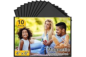 YixangDD Magnetic Frames for Refrigerator 4x6Inch, Pack of 10
