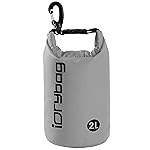 IDRYBAG Dry Bag for Kayaking Waterproof 2L/5L/10L/15L/20L, Small Dry Sack Waterproof Bag for Boating