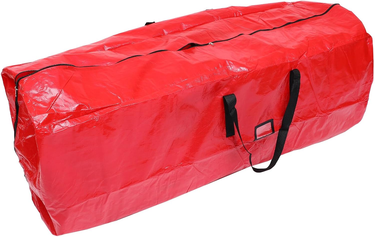 Christmas Tree Storage Bag 165cm Large Xmas Tree Pouch Dustproof Sealed Zipper Bag for Storage and Holiday Decoration