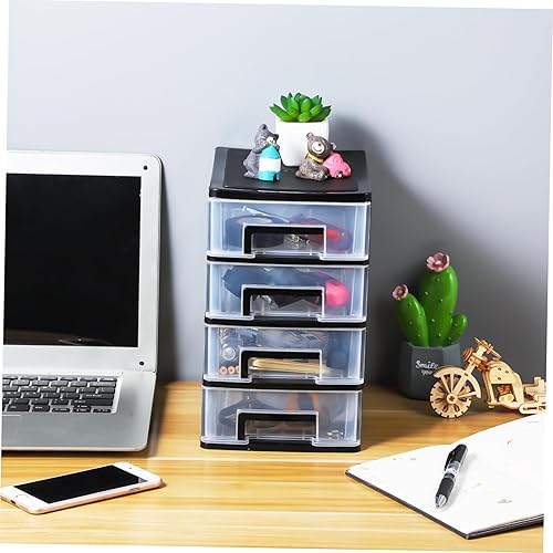 Miniatura 2 de Cabilock Organizador de cajones de escritorio de plástico Cajones de almacenamiento para organizar el organizador de escritorio de escritorio