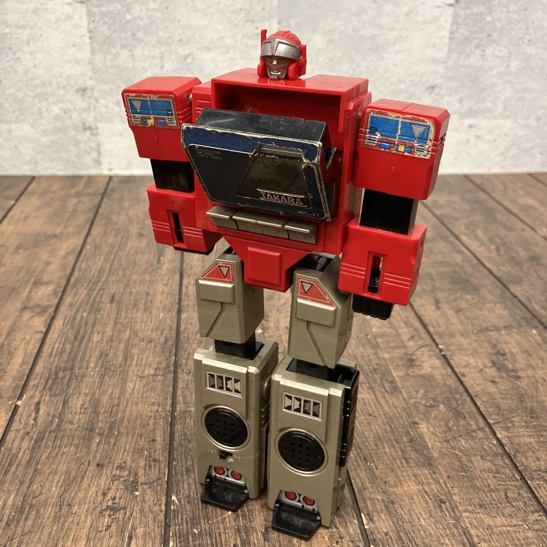 Amazon.co.jp: 当時物 旧 サウンド戦士 ラジカセロボ ミクロマン