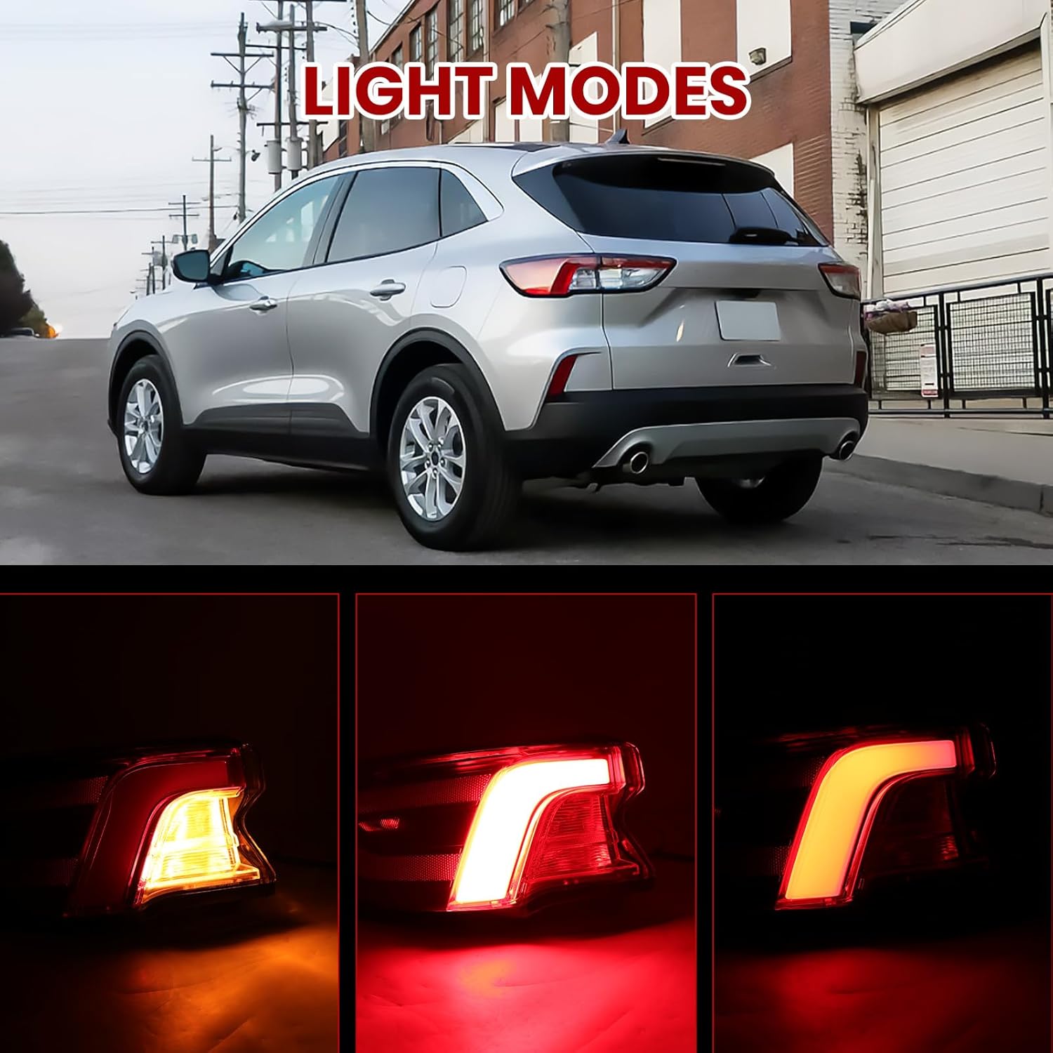 Tail Light Outer Rear Lamp For Ford Escape 2020 2021 2022 LJ6B13405 (Left Driver Side)