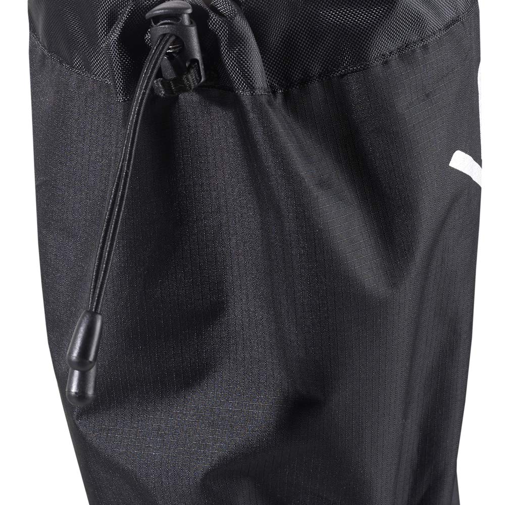 Polainas de Exterior Impermeables Rompevientos Poliéster Robustas Negras para Hombre y Mujer Talla única