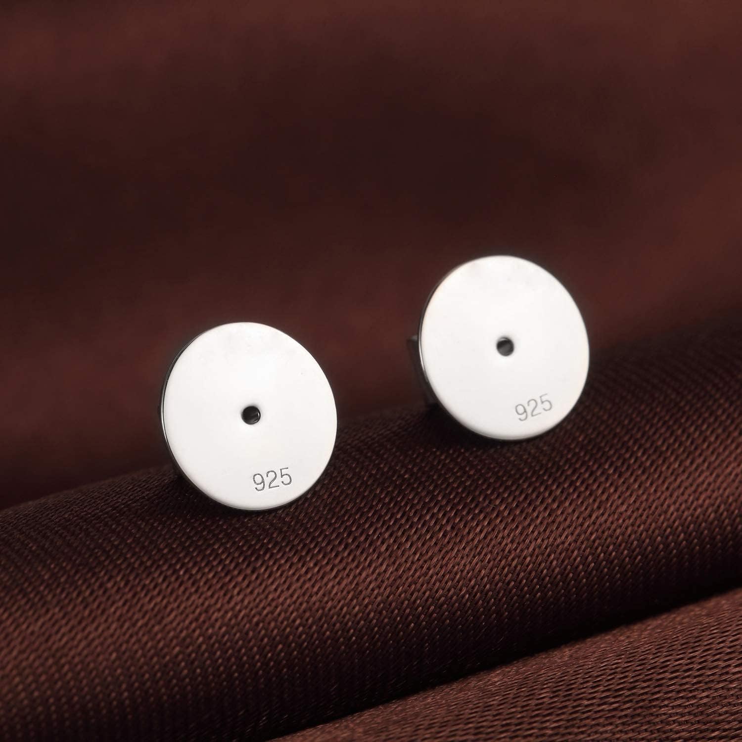 Earring Backs for Stud S925 Sterling Silver Safety Locking Lifter Secure Hypoallergenic Magic Earring Backs - Image 3