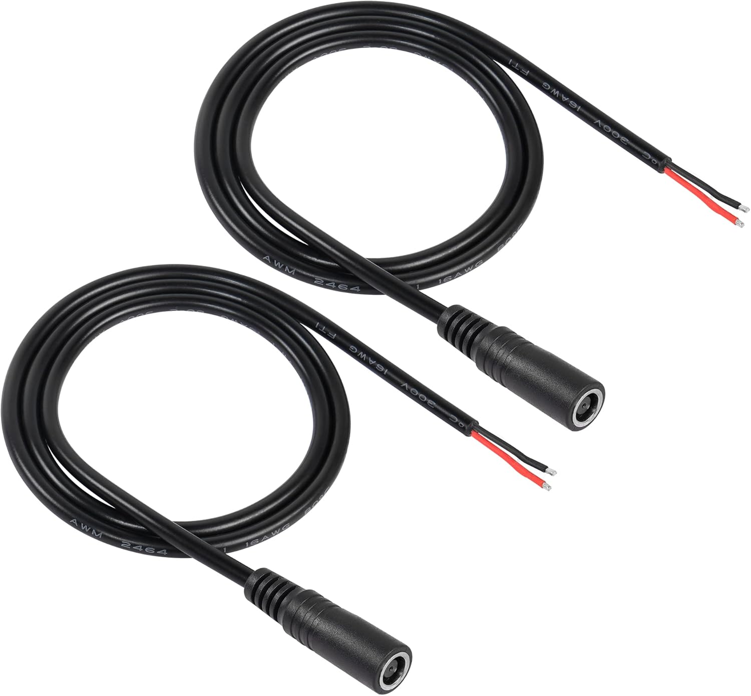 RIIEYOCA DC Power Adapter Cord Tip 7.4mm x 5.0mm (7.4mm x 0.6mm) Female Plug Connector Adapter