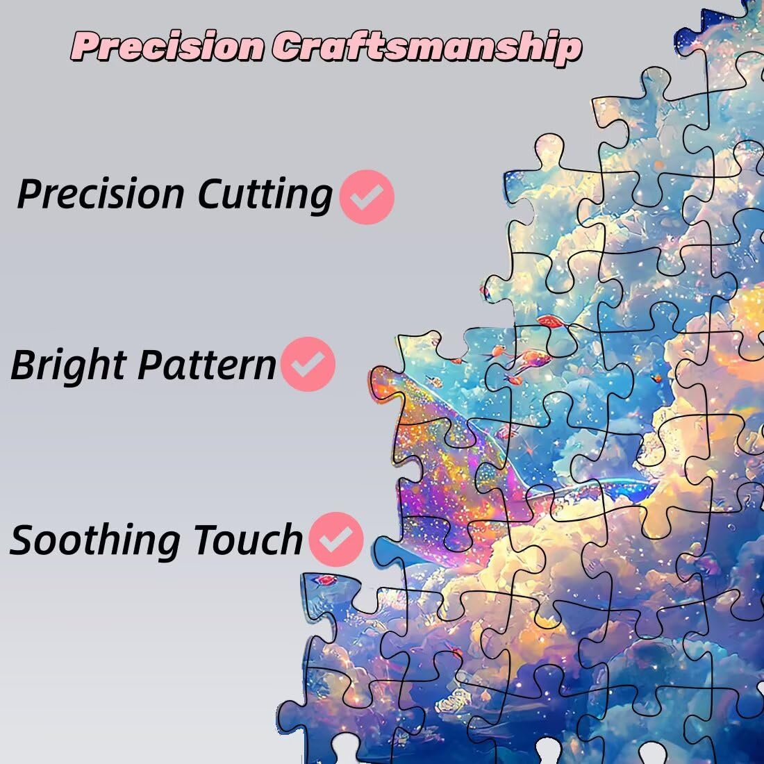 4000 puzzli dla dorosłych, puzzle marzeń dla dorosłych 4000, niemożliwe puzzle, klasyczne, wymagające gry edukacyjne, drewniane układanki dla rodzin, prezenty dla mężczyzn Motyw: wieloryb -2264