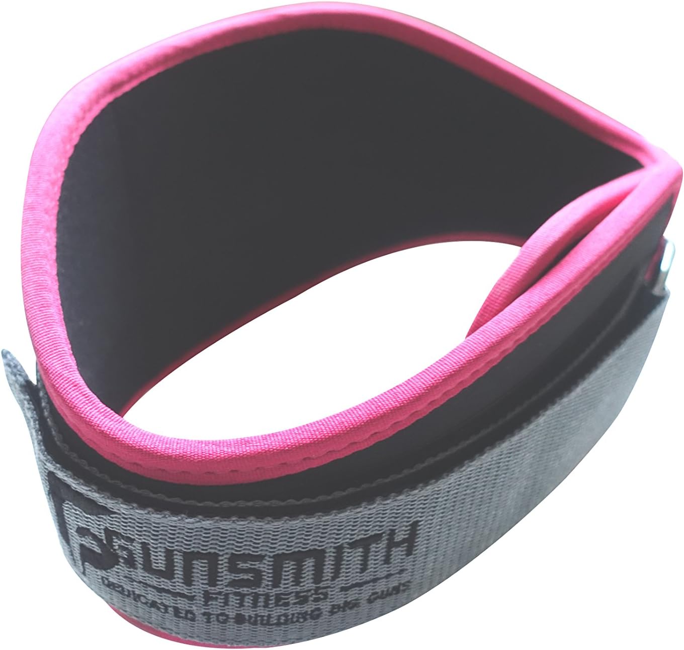 Gunsmith Fitness Weight Lifting Belt, 6” Wide Pink Foam Core Lumbar & Back Support Lifting Belt Women - Image 5