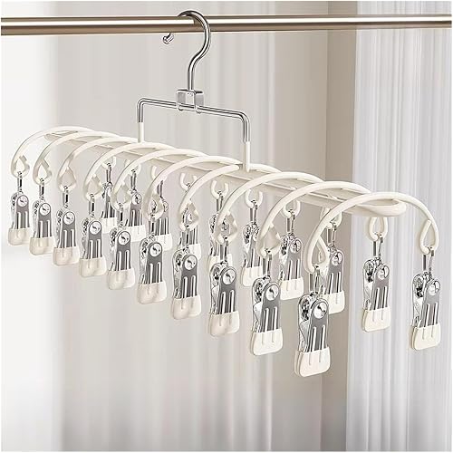 Etendoir Chaussette Cintre à Linge en Acier Inoxydable 