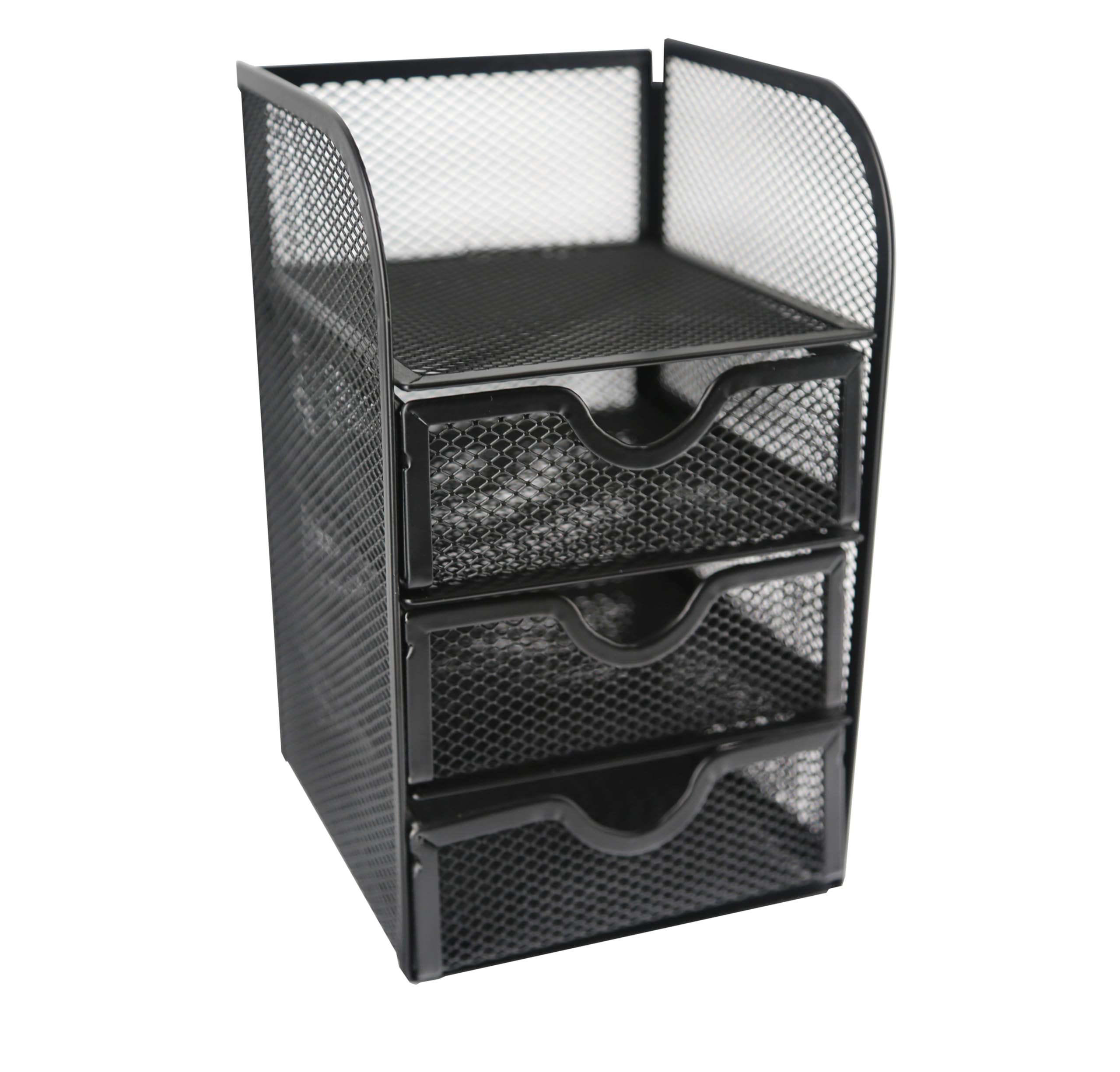 Huron Mini organizador de suministros de escritorio de 3 cajones