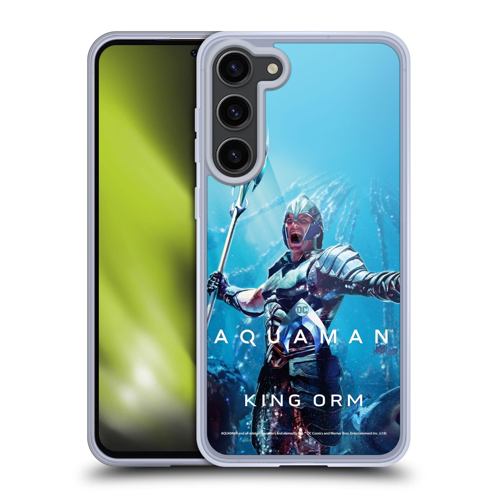 Funda Samsung S23+ 5G Aquaman Rey Orm de Gel Suave Flexible 8