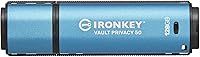 Vista 19 de Kingston IronKey Vault Privacy 50 16GB USB cifrado FIPS 197 AES-256bit Protección contra ataques BadUSB Opciones de contraseña múltiple
